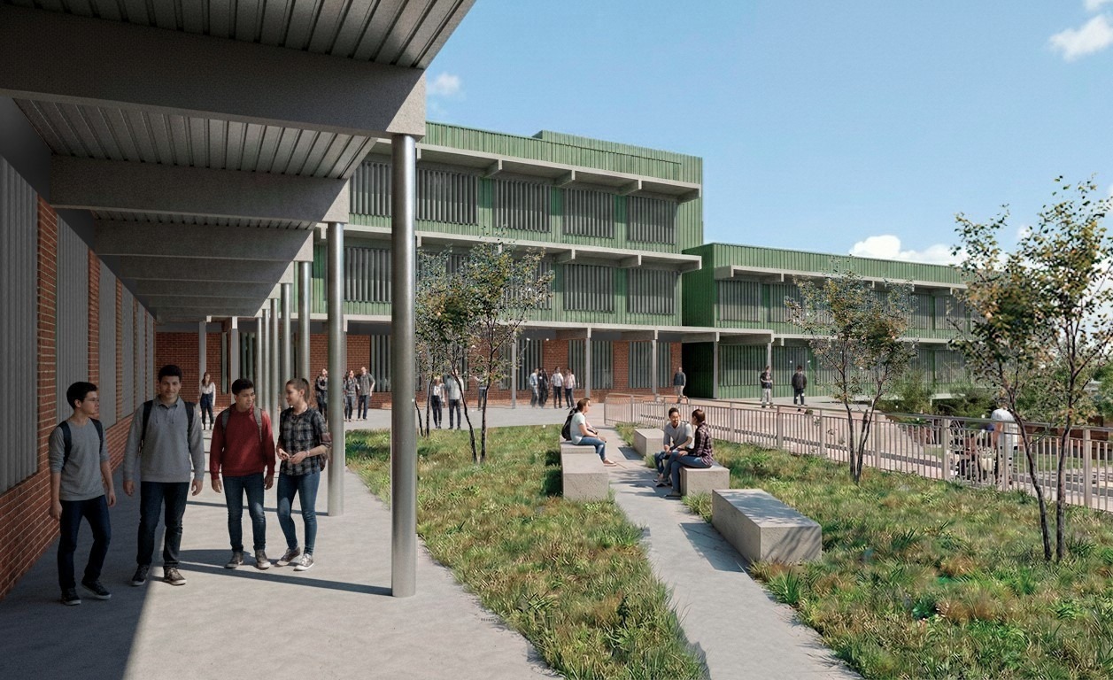 El IES Monzón estará listo en 2028 MONZON03