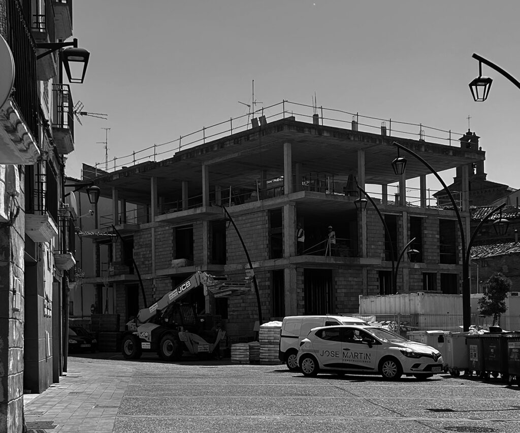 En construcción: 9 viviendas en Calahorra calahorra 1806
